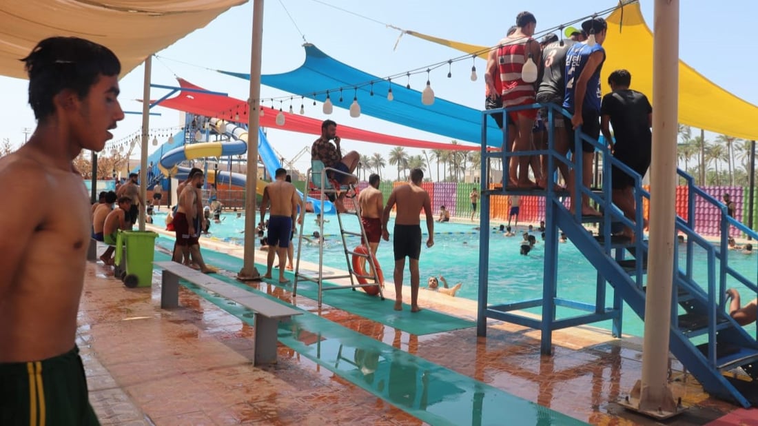 صور من مسبح الطارمية.. هذا لم يكن ممكناً قبل أعوام قليلة