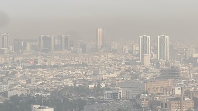 فيديو: عاصفة ترابية تقترب من أربيل.. الغبار غير ملامح السماء