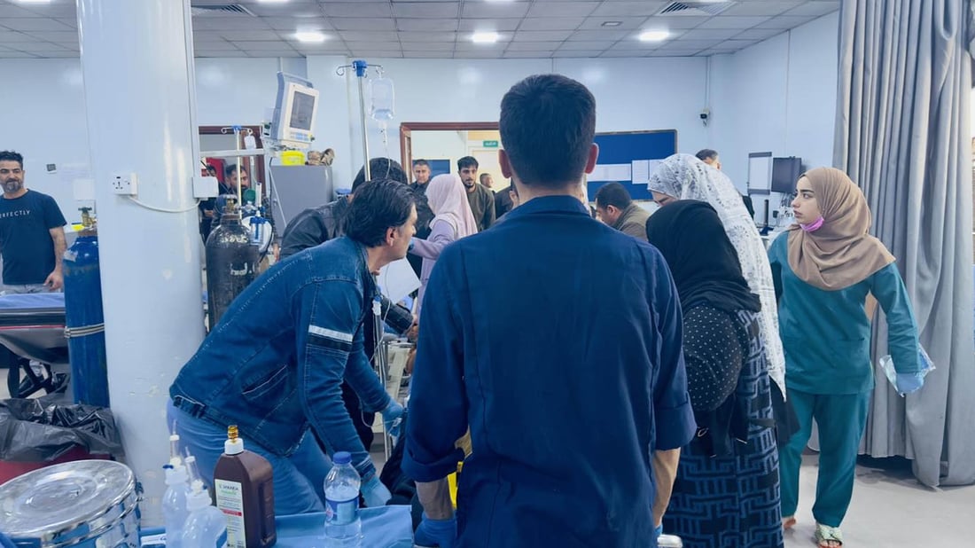 ھەشت کەس برینداری رووداوێکی ھاتووچۆن