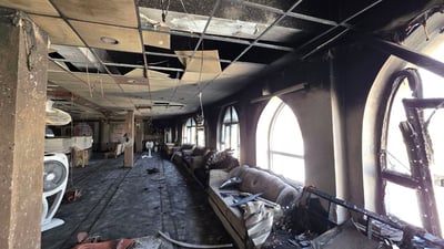 ئاگرەکە زیانێکى زۆرى پێگەیاندووە؛ مزگەوتێکى کەرکوک سووتا