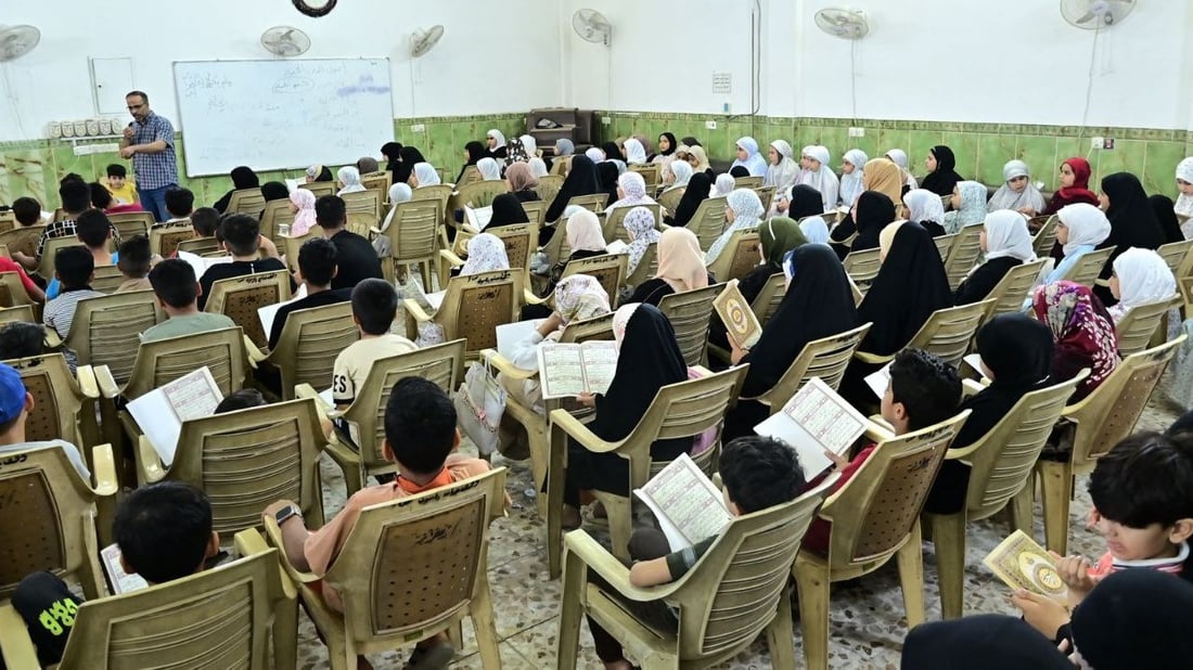 تركوا الآيباد ليتعلموا القرآن والأخلاق.. صور من عطلة أطفال الزعفرانية