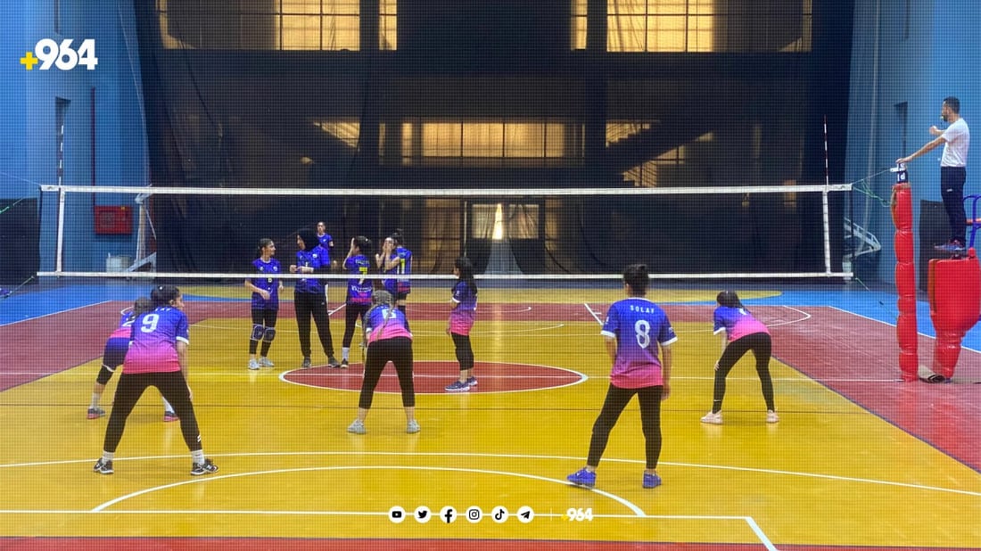 لە خولی بالەی عێراق سلێمانی و ئافرۆدێت و هەولێر بردیانەوە