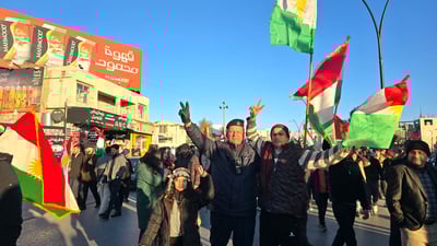 لە سلێمانی گربوونەوە بۆ پاڵپشتی رۆژئاوا دەستیپێکردەوە؛ شەقامی سالم داخرا