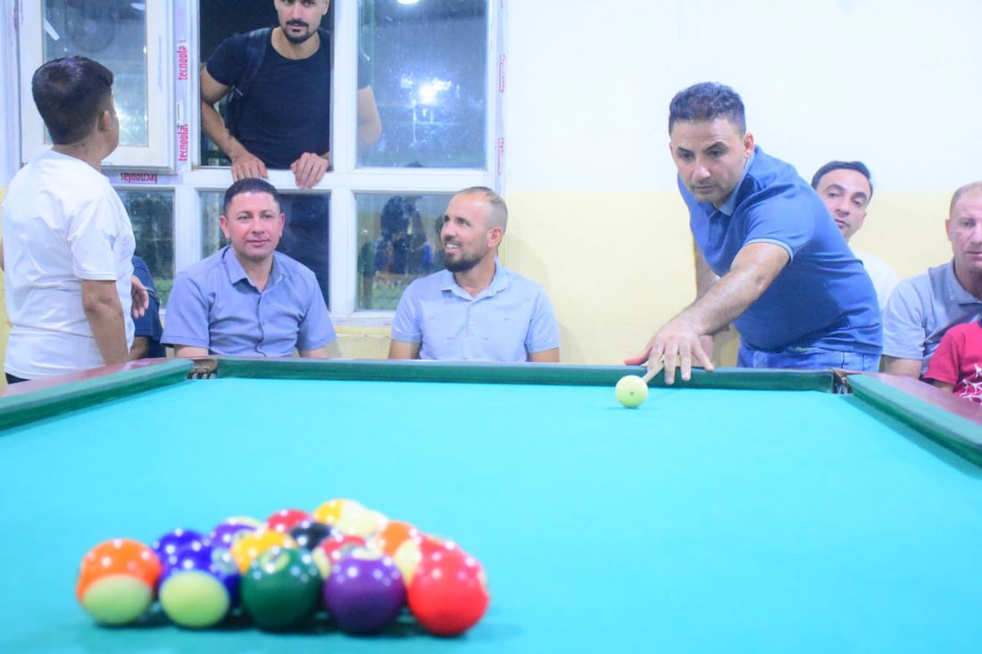 أول بطولة منذ النكسة و”عصام” أحرز اللقب.. صور من نهائيات “البليارد” في تلعفر