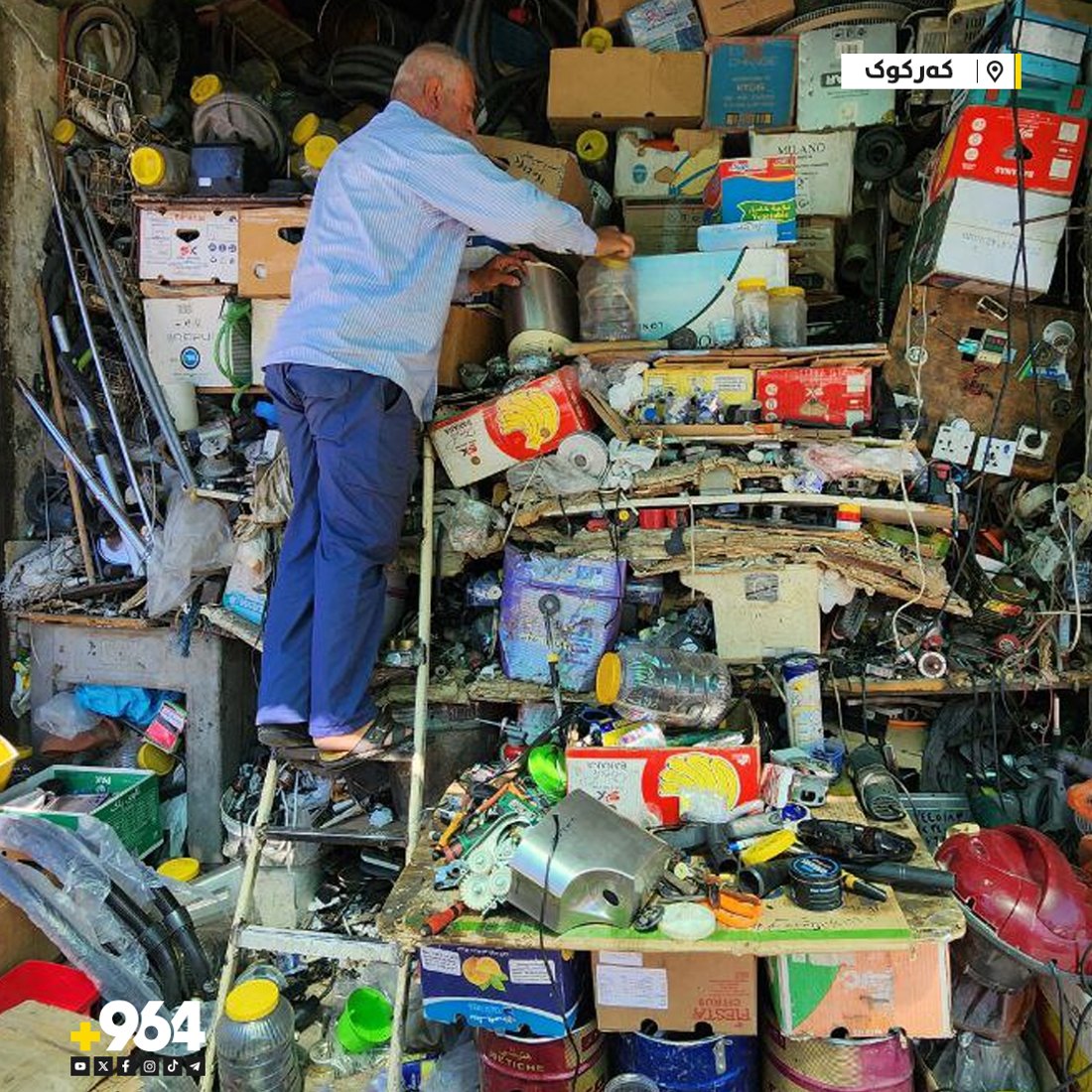 لە شەش ساڵییەوە سەرقاڵی چاککردنەوەی ئامێرە کارەباییەکانە