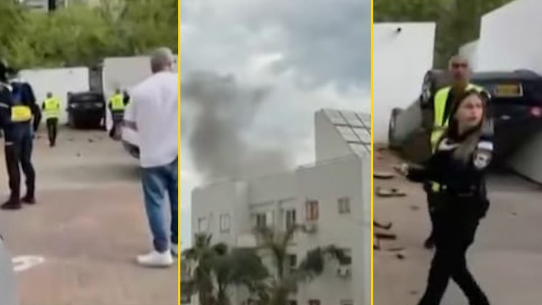 صواريخ عنقودية إيرانية تستهدف إيلات ووسط إسرائيل وحزب الله يهاجم الجليل