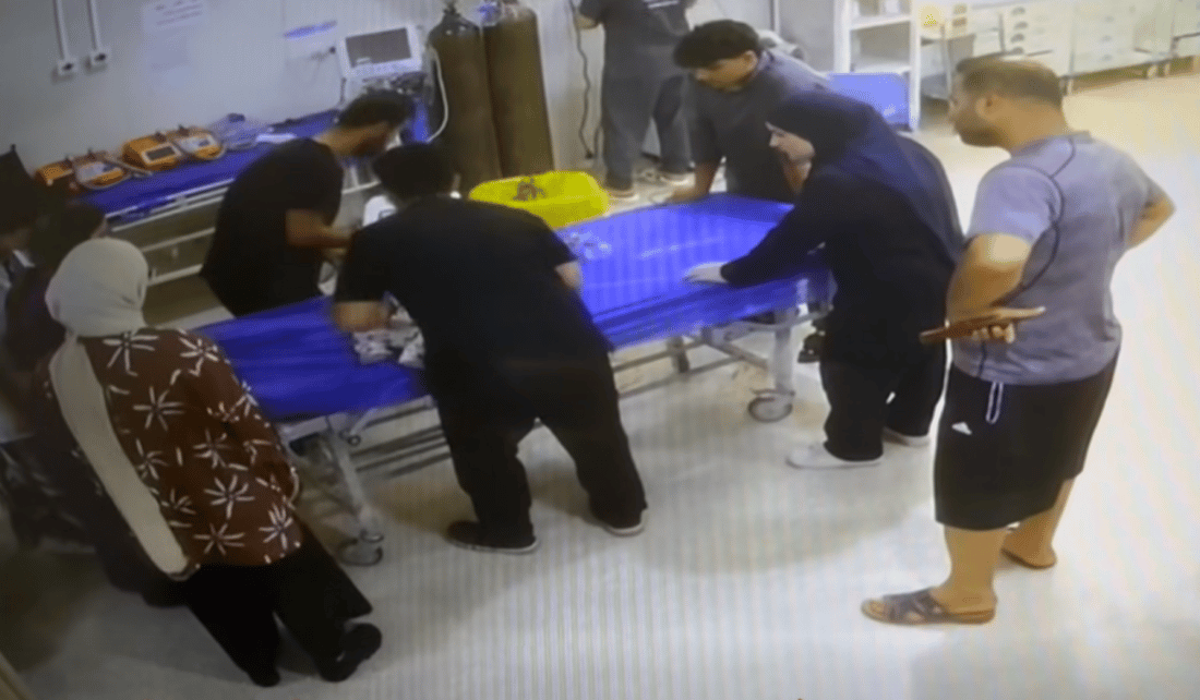 کۆرپەیەکی یەک مانگانە لە مردن رزگار کرا