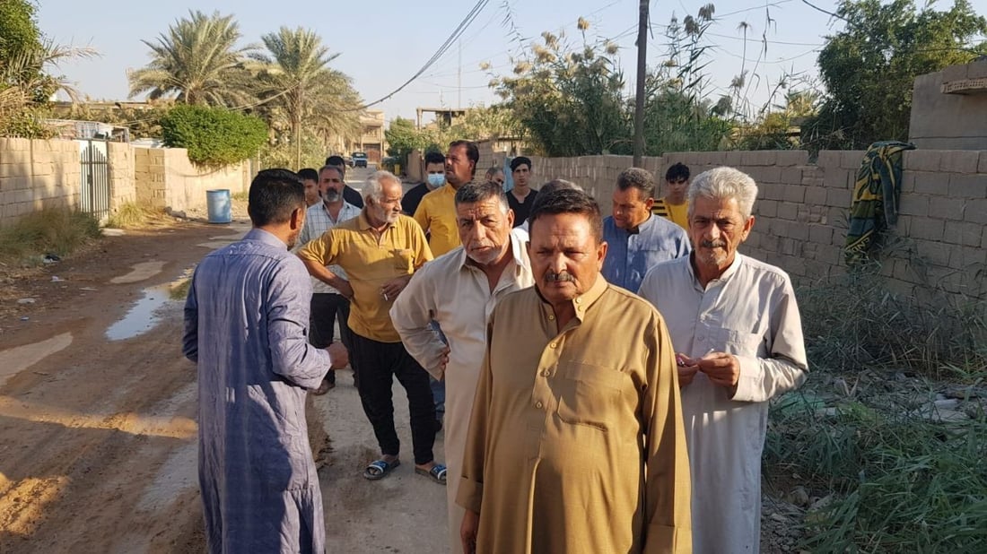 تظاهرة ضد قرار إخلاء “عشوائيات الوفاء” في المسيب.. والسكان: نريد بديلاً (صور)