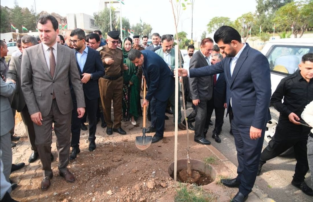 هەڵمەتێکی نەمام چاندن بەڕێوەچوو