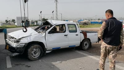 بەهۆی وەرگەڕانی پیکابێک لە عەربەت دوو کەس گیانیان لەدەست دا