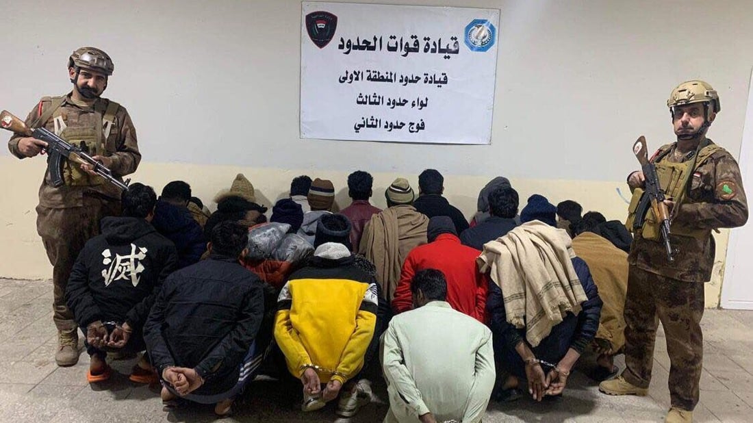 جاءوا من إيران.. حرس الحدود يعتقل 22 باكستانياً حاولوا الدخول بطريقة غير رسمية