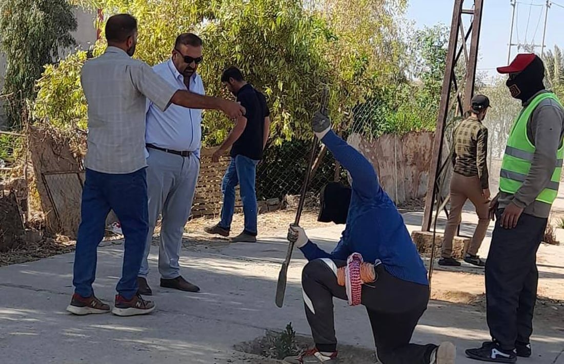داقوق: حملة زراعة بدأت من “الثقلين” وحي الموظفين ولن تتوقف (صور)