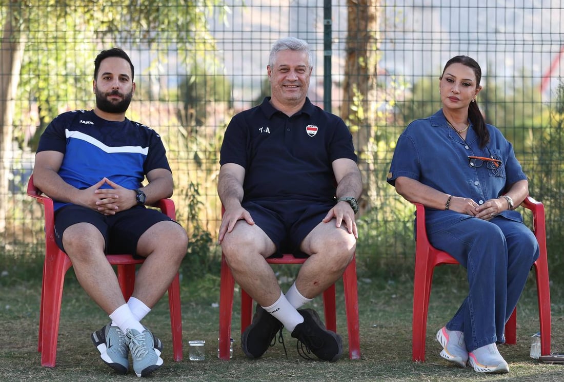 صور: منتخب العراق للسيدات يخسر أمام أشبال أكاديمية فاست لنك في دهوك