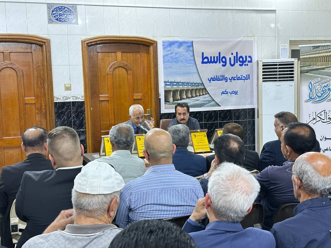 الكوت تحتفي بجيلين من الأدباء في أولى جلسات ديوان واسط الاجتماعي (صور)