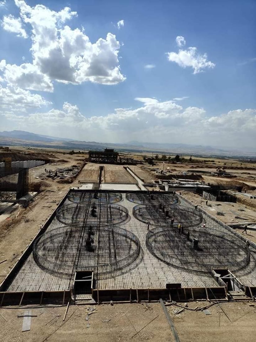 حکومەتی هەرێم: 51٪ـی کارەکانی سایلۆی هەڵەبجە تەواو بووە