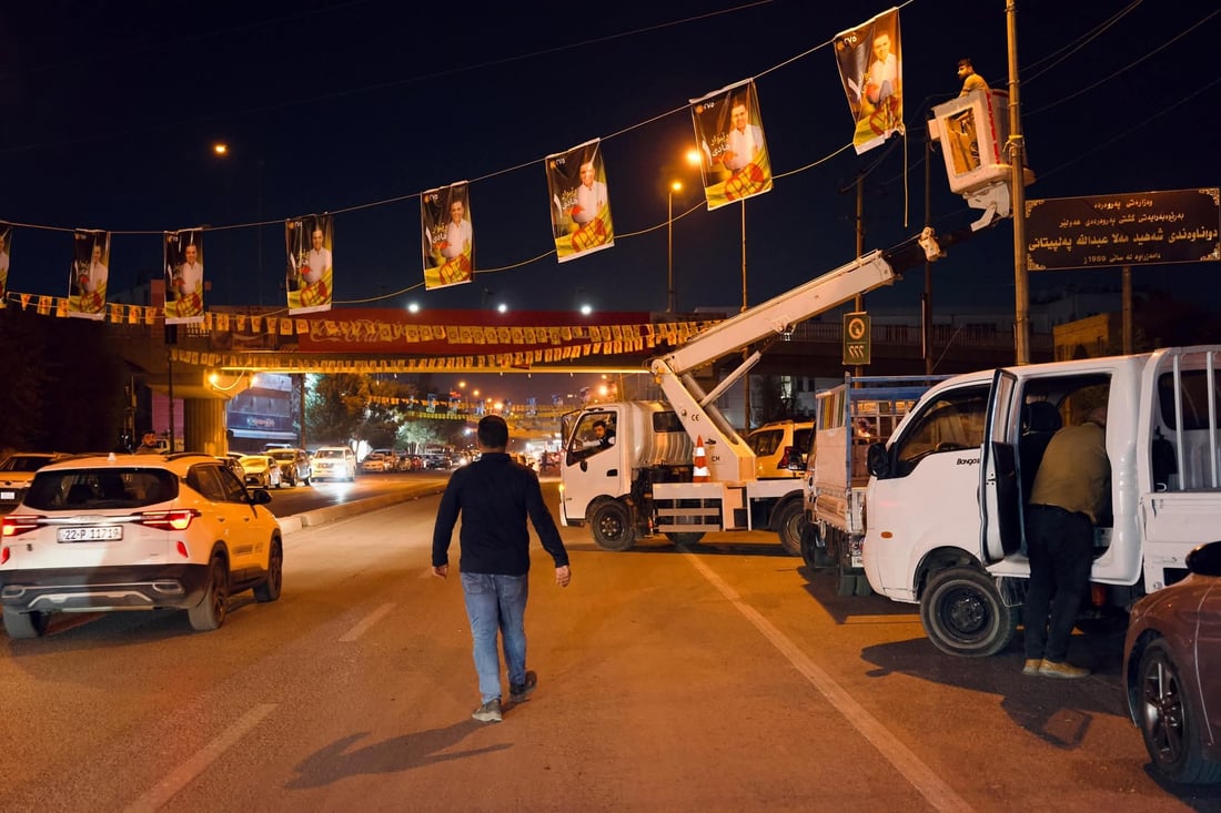 پۆستەر و وێنەی كاندید و ئاڵای حزب و لایەنە سیاسیەكان لادەبرێن