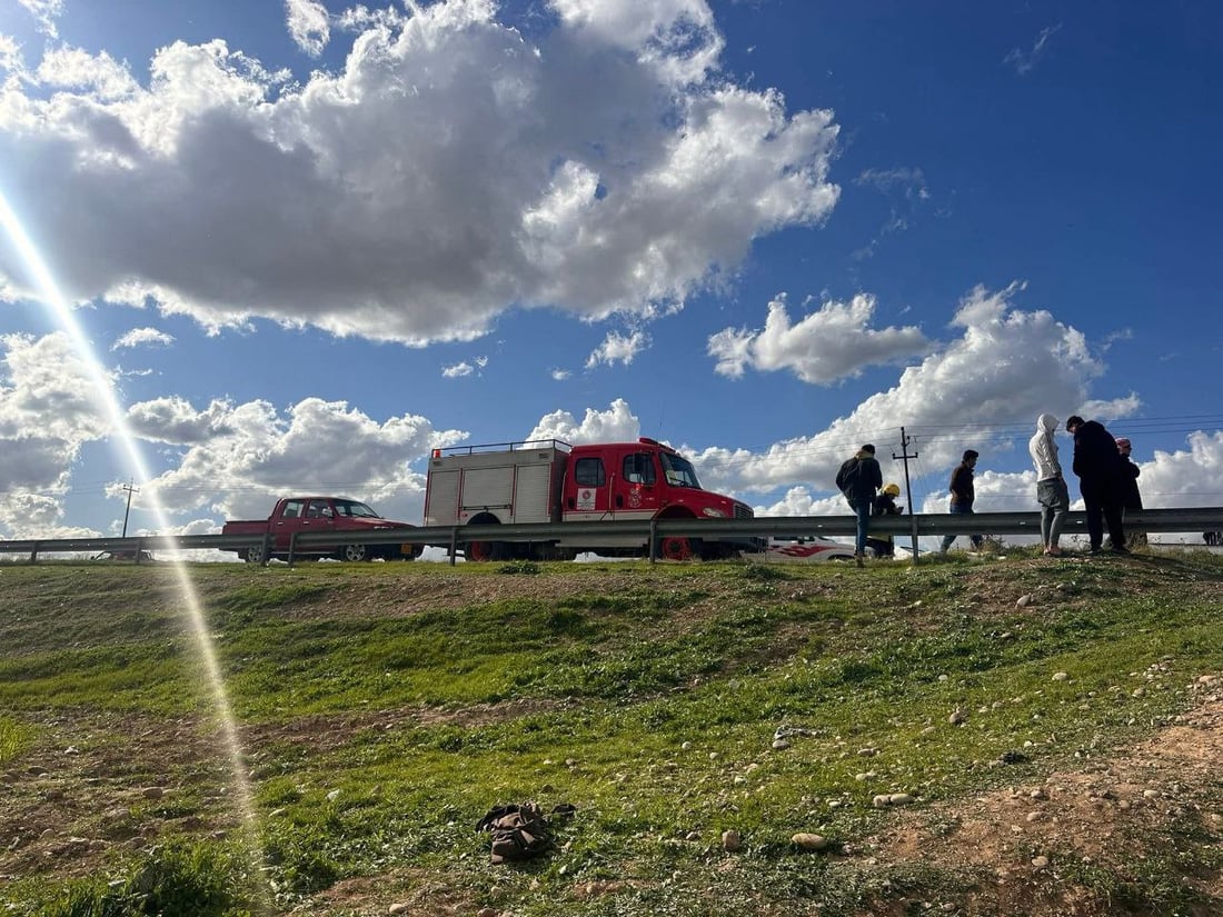 فيديو: مصرع 5 أشخاص من عائلة واحدة بحادث سير بين الدبس والتون كوبري