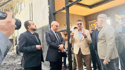 بعد مؤتمر وزير الداخلية.. لجنة تقصي الحقائق النيابية تصل إلى قاعة “الهيثم” (صور)