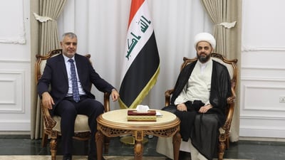 الخزعلي يطلب من وزير الذكاء المضي بالتحول الحوكمي