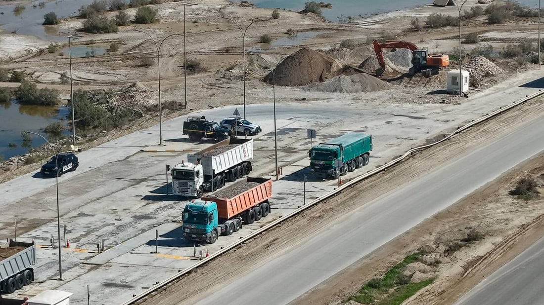 واسط تبدأ تشغيل محطات وزن الشاحنات وفرض غرامات على المخالفين