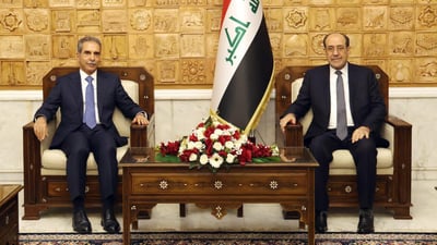 القاضي زيدان يزور المالكي: القضاء ضد التدخلات الخارجية