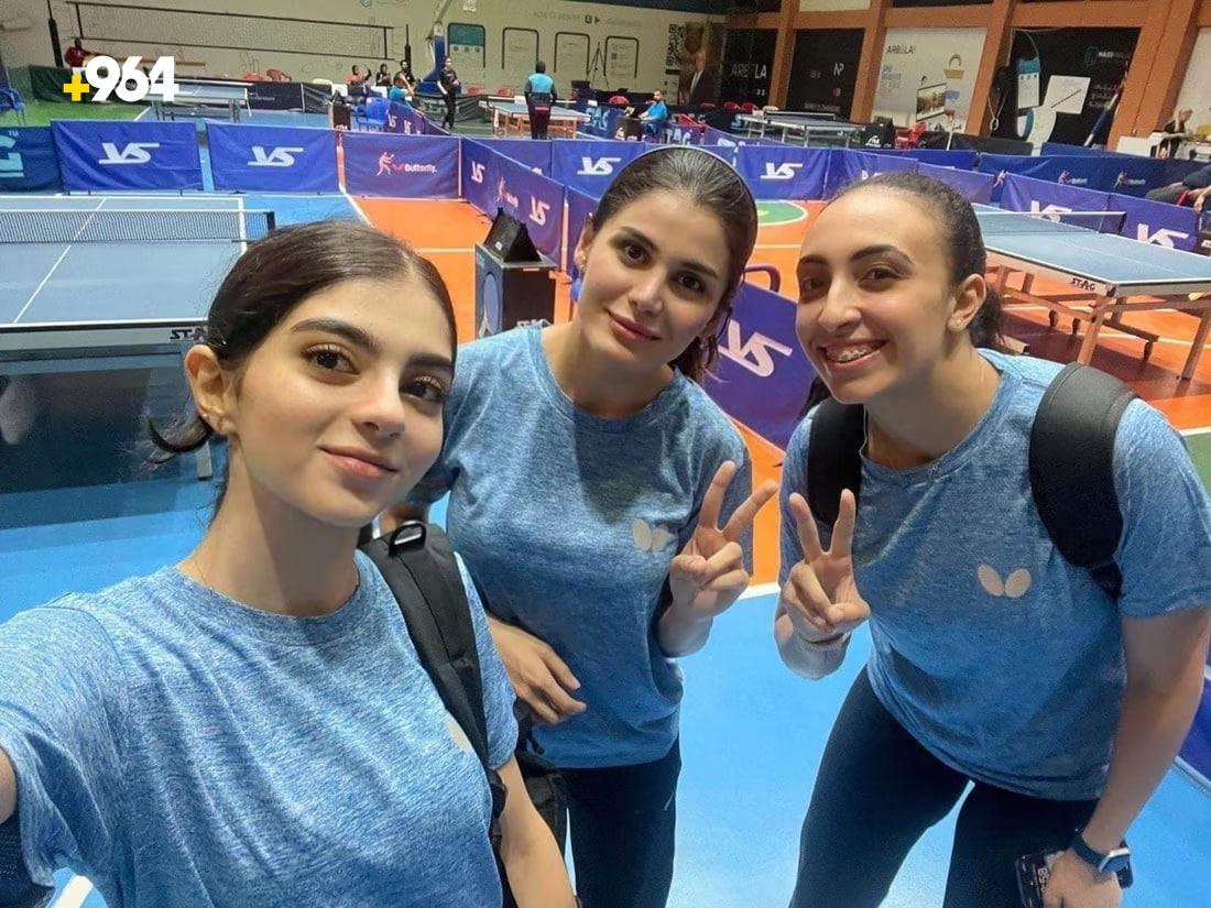 Basra Women’s table tennis team wins Iraqi league championship