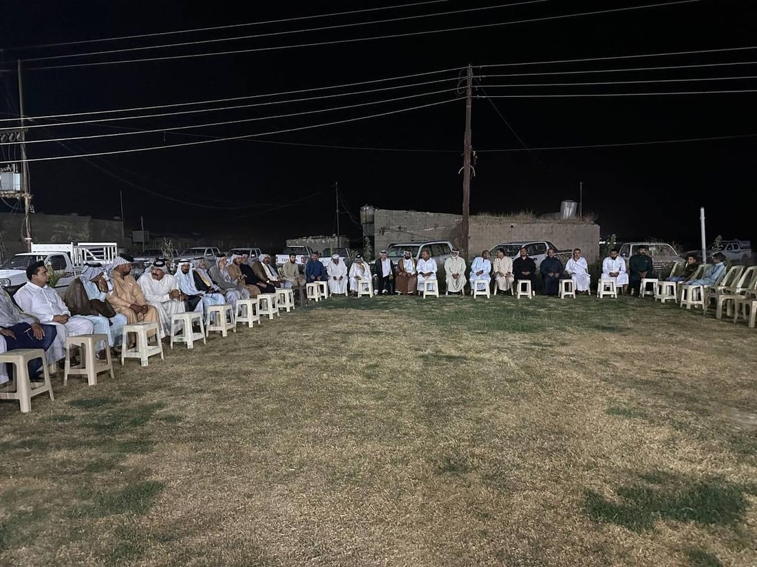 “المولى” تتنازل لـ”كعب” عن 130 مليون ديّة شجار بين العشيرتين وسط كركوك (صور)