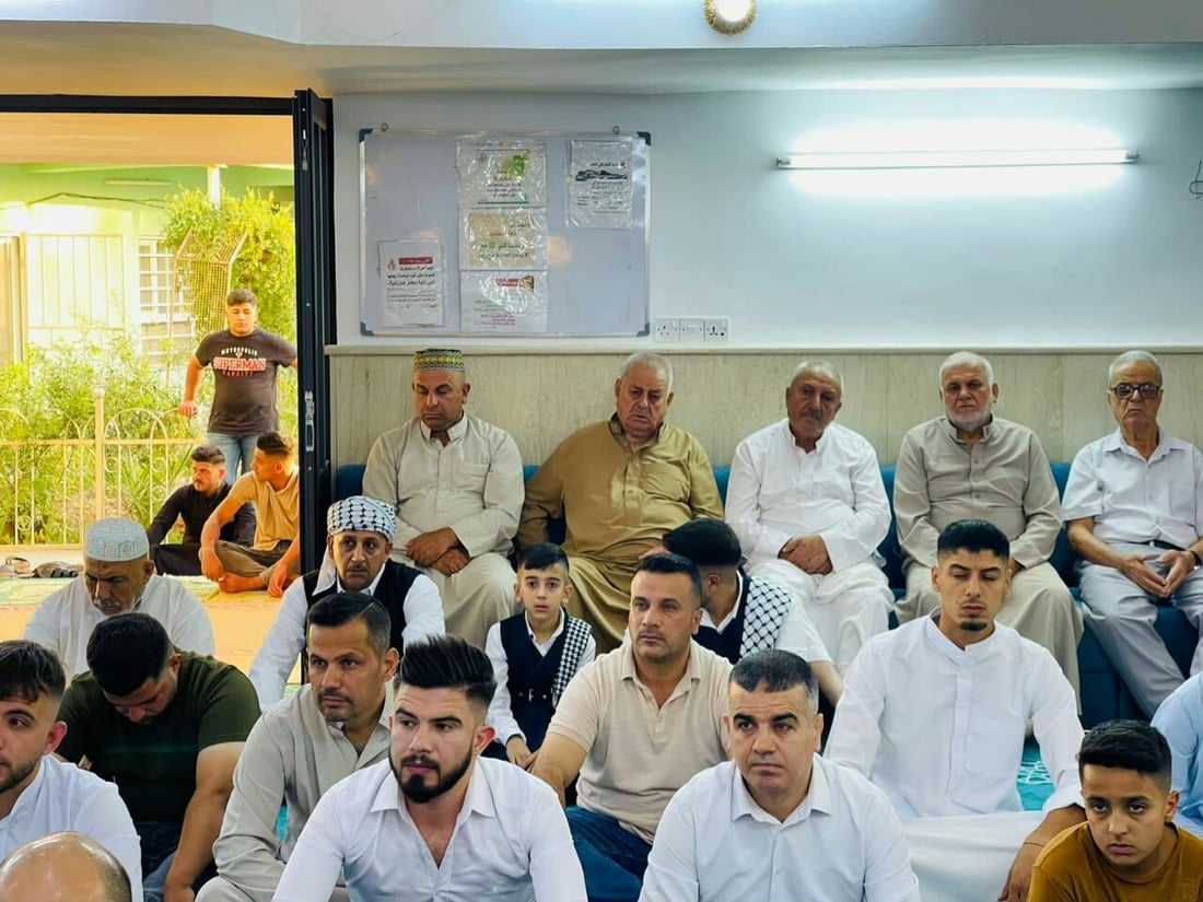صور من مسجد خالد بن الوليد: صلاة العيد تجمع أهل آلتون كوبري بأزيائهم المتنوّعة