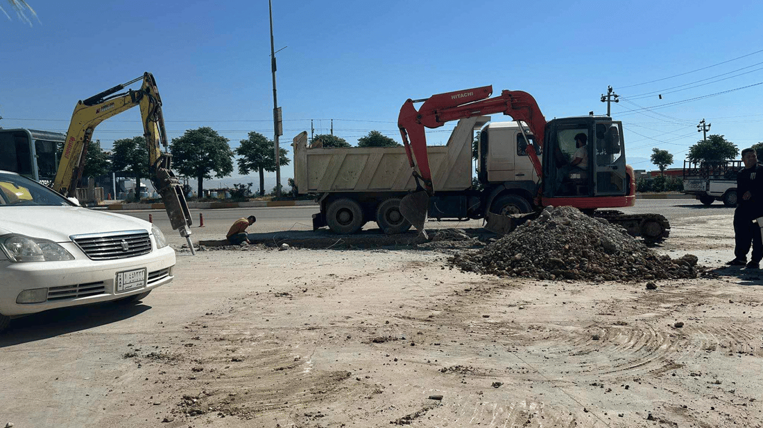 بە سێ ملیۆن دینار کێشەى کۆبوونەوەى ئاو لە زەڕایەن چارەسەر دەبێت