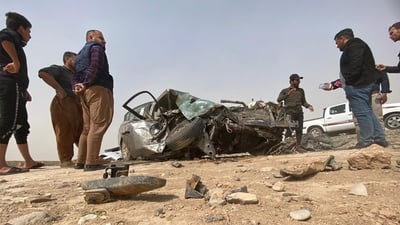 صور: “جارجر” مسرعة تصدم “ألتيما” على طريق طوزخورماتو كفري وتخلف 3 مصابين