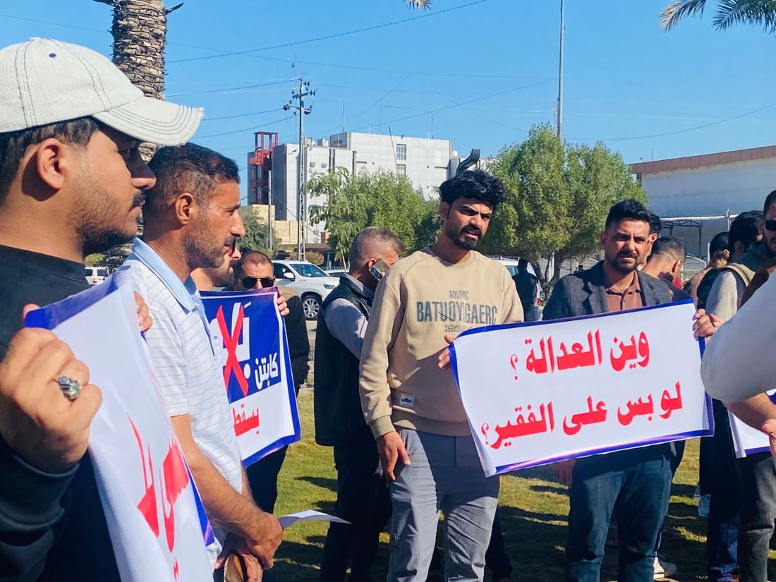 سائقو “بلي” في النجف ينظمون وقفة سلمية للمطالبة بتسعير عادل