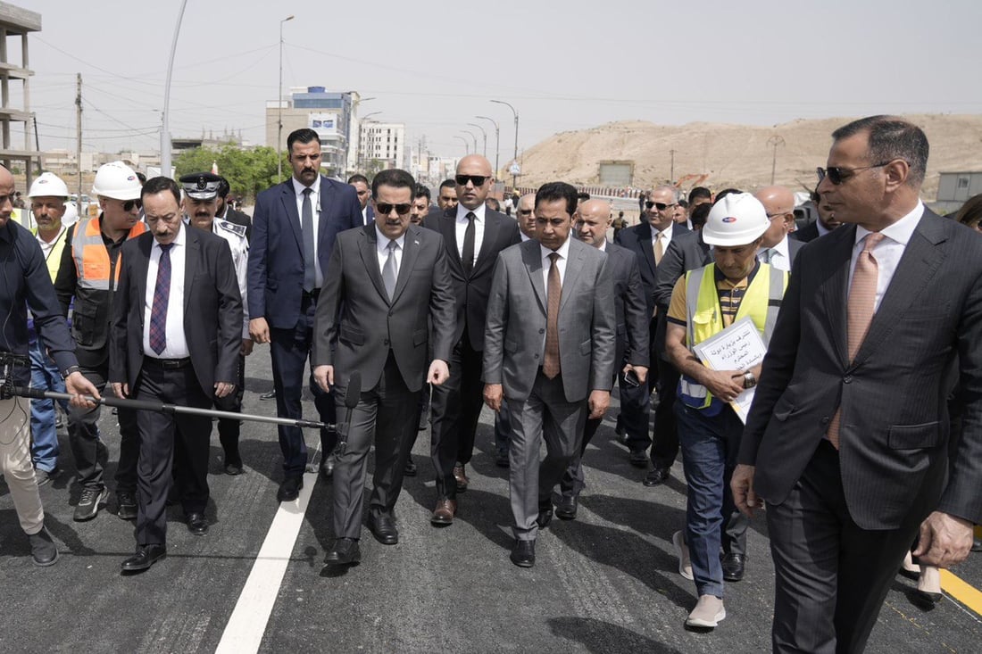 صور: السوداني يفتتح جسر الشهداء في حمام العليل ومجسر السويس بأيسر الموصل