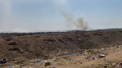 حرائق الطمر “الصحي” تلوث أجواء الناصرية و”البئية” تقاضي البلدية (فيديو)