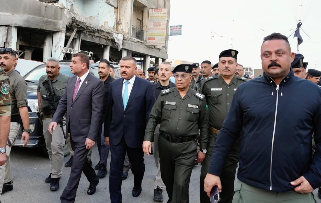 صور: وزير الداخلية يصطحب قائد شرطة ذي قار في جولة حول الحبوبي