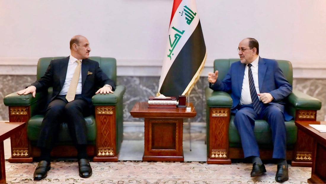المالكي يستقبل درجال ويؤكد دعمه الكامل للمنتخب وخطط تطوير الكرة العراقية