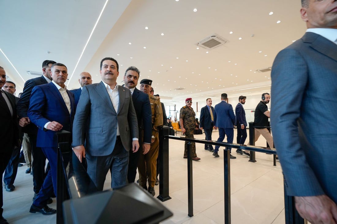 السوداني يفتتح منفذ سفوان الحدودي مع الكويت بعد إعادة تأهيله