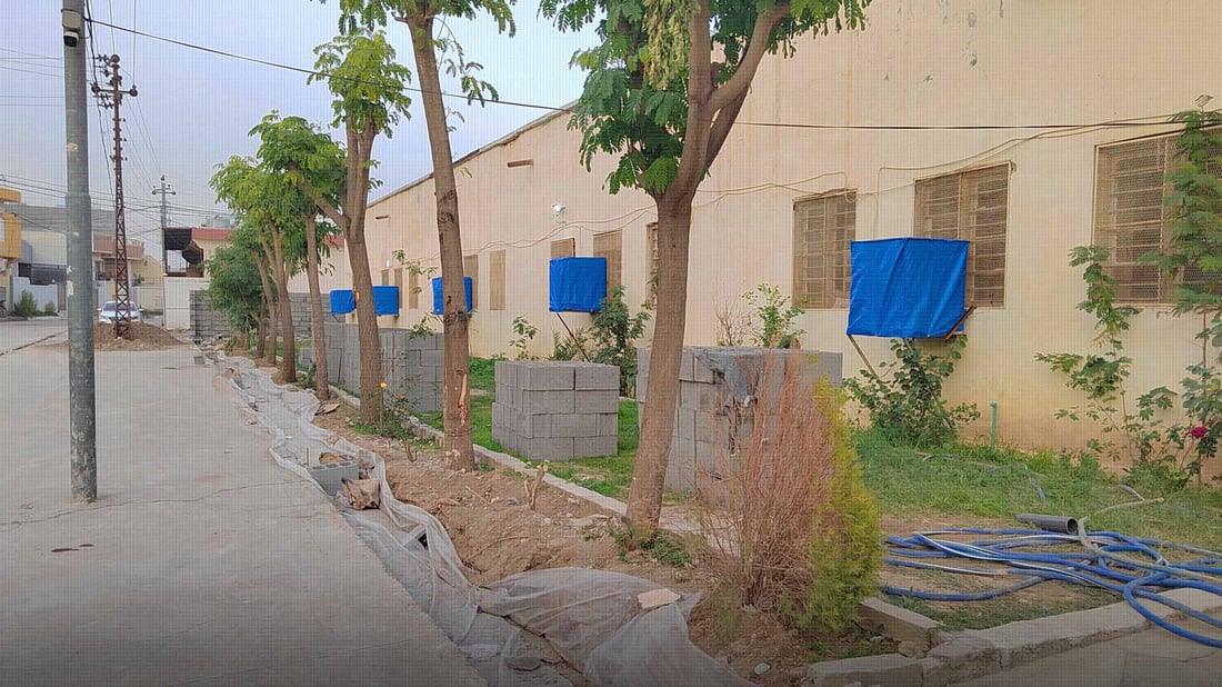 نۆژەنکردنەوەی قوتابخانەیەکی کەلار نیگەرانی لێدەکەوێتەوە