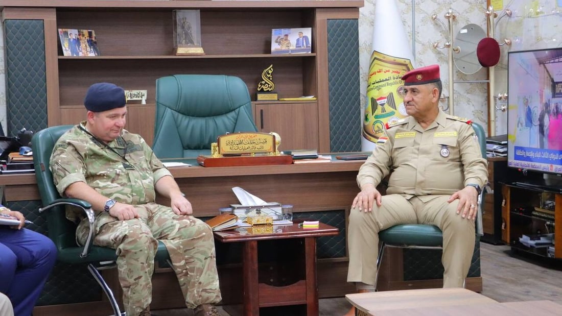 بريطانيا تشيد بتجربة العراق العسكرية