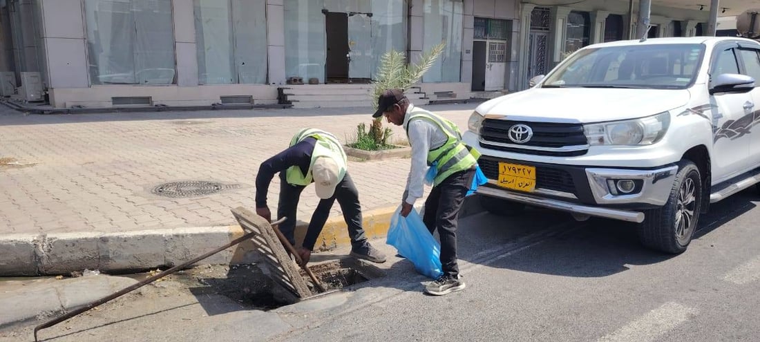 هەولێر خۆی بۆ وەرزی باران ئامادە دەکات