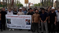 خريجو النفط يواصلون اعتصامهم في قلب البصرة: حتى لو أجر 