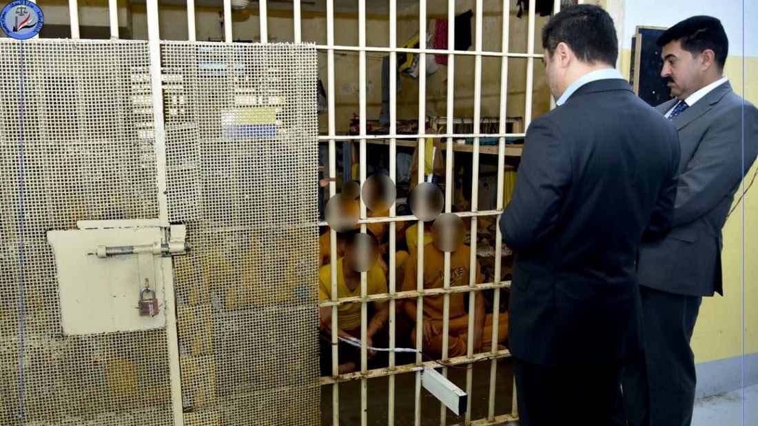 وزارة العدل: قسم خاص لفصل المتهمين بجرائم المخدرات عن بقية النزلاء في سجن بغداد