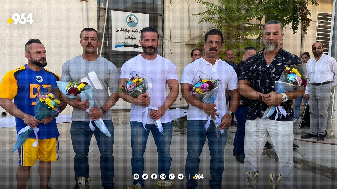 پاڵەوانەکانی ئاسیا خەڵات کران