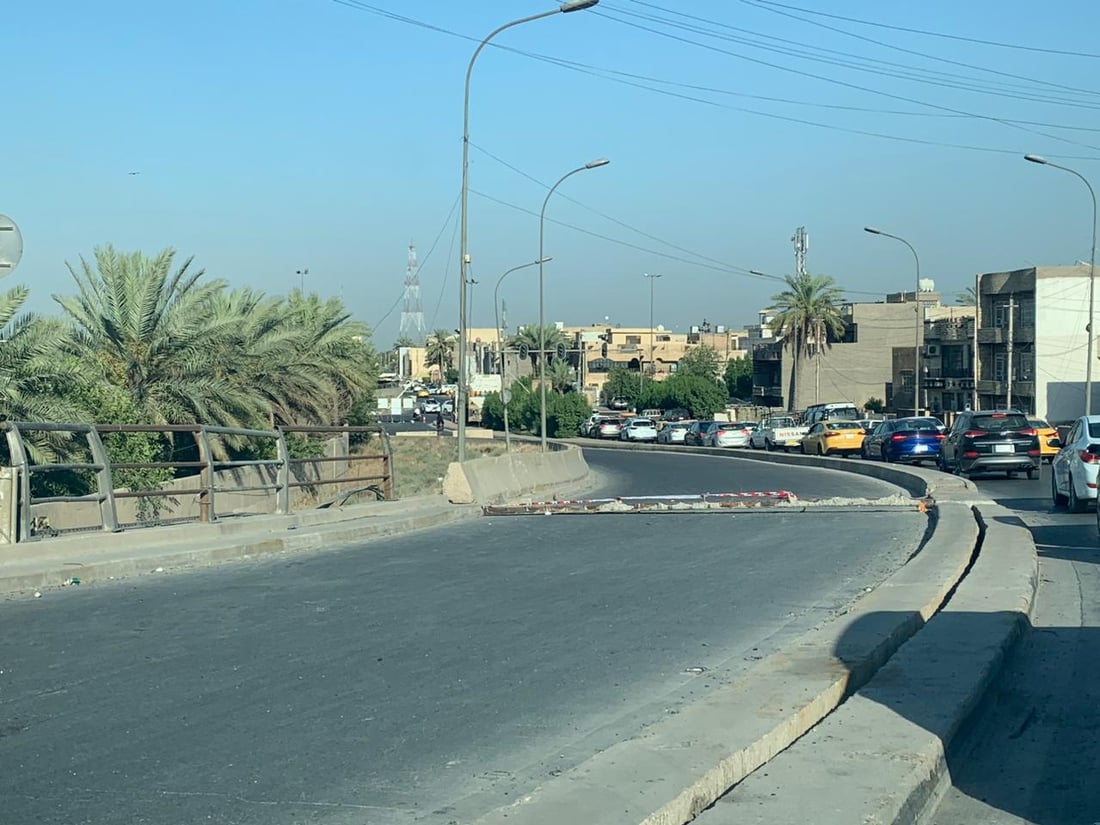 بغداد: جسر السفارات “سايد واحد” من أجل “جوينات” جديدة (صور)