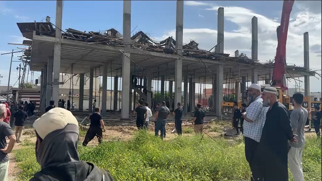 لە کەرکوک باڵەخانەیەک داڕما