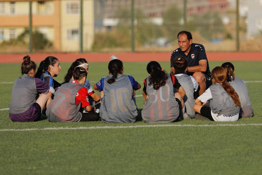 صور: فتيات العراق يتدربن في زاخو.. المدرب اختار 15 لاعبة لمنتخب الناشئات