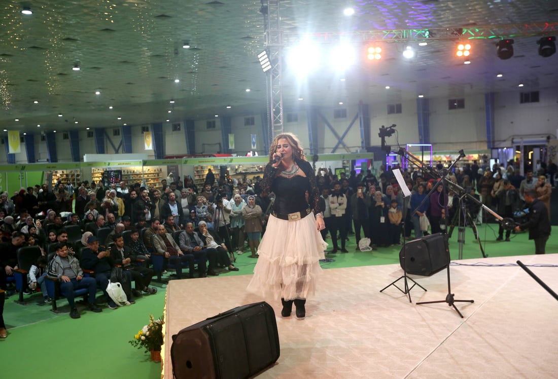 فيديو: ليل بيروت في معرض بغداد للكتاب.. حنين أبو شقراً ضيفة المدى