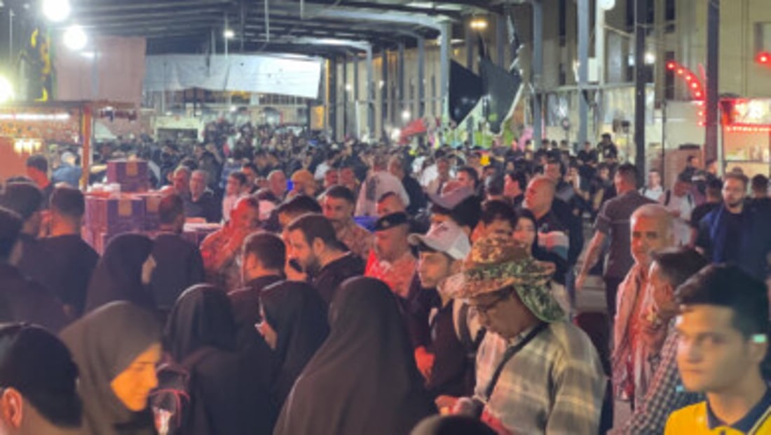 Iranian pilgrims say the war has not deterred them from Arbaeen