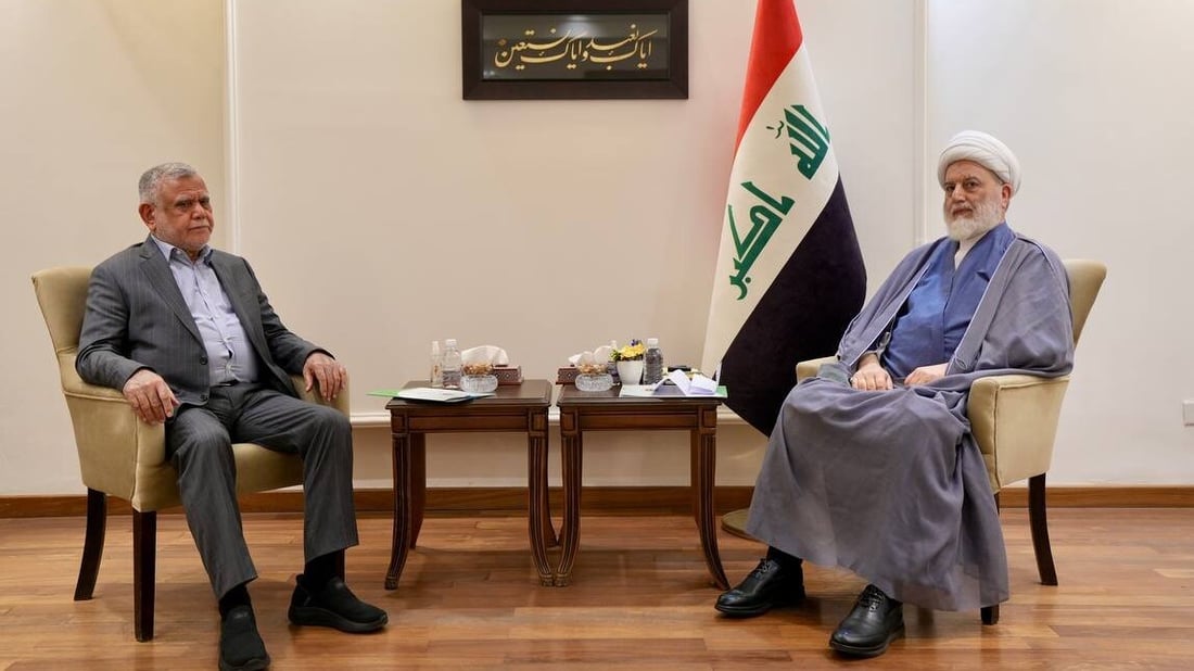 حمودي يبحث مع العامري عن رؤية سديدة وخصوصية وطنية