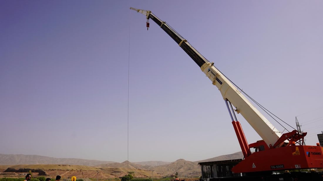 زیاتر لە 20٪ـی کارەکانی پڕۆژەی ئاوی گۆپتەپە – چەمچەماڵ تەواو بووە