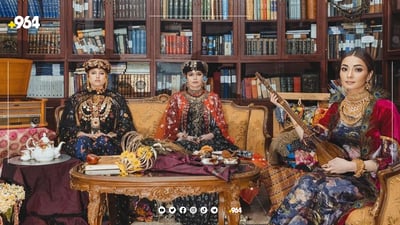 جلوبەرگی کوردی بە ستایلی نوێ لە فەڕەنسا نمایش دەکرێت